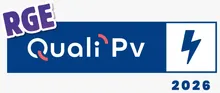 Logo QualiPV, qualification RGE