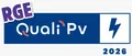 Logo QualiPV, qualification RGE